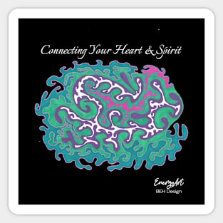 Connecting Heart and Spirit Sticker